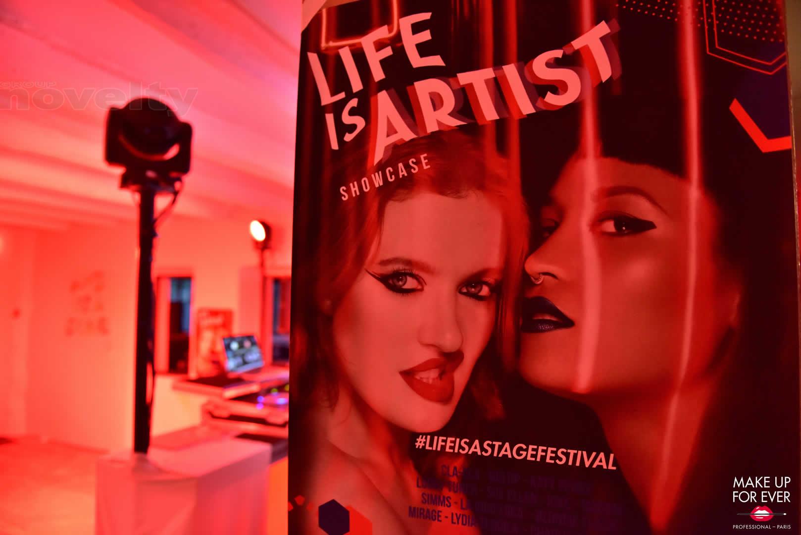 Visuel Soirée "Life is a stage" au Moulin de Mougins