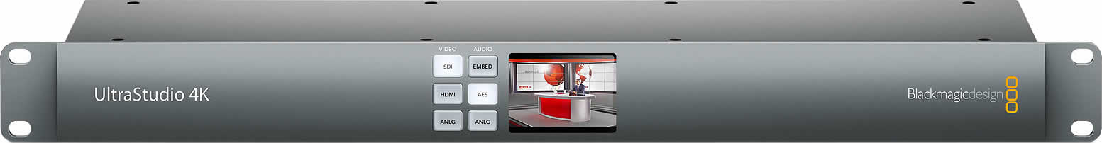 Visuel Fiche complète : BlackMagicDesign UltraStudio 4K