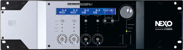 Visuel Fiche complète : NEXO NXAMP4x1 Dante