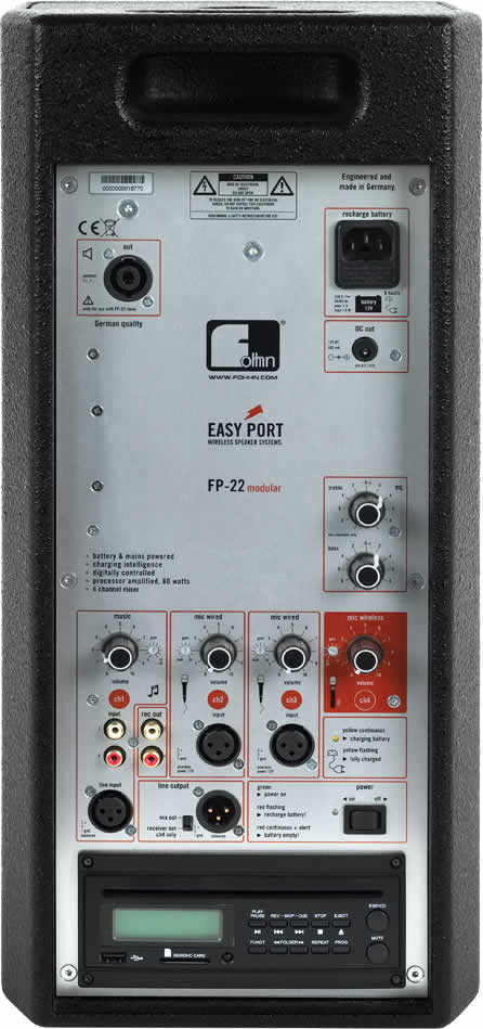 Visuel Fiche complète : Fohhn FP22 CD-RX/TX