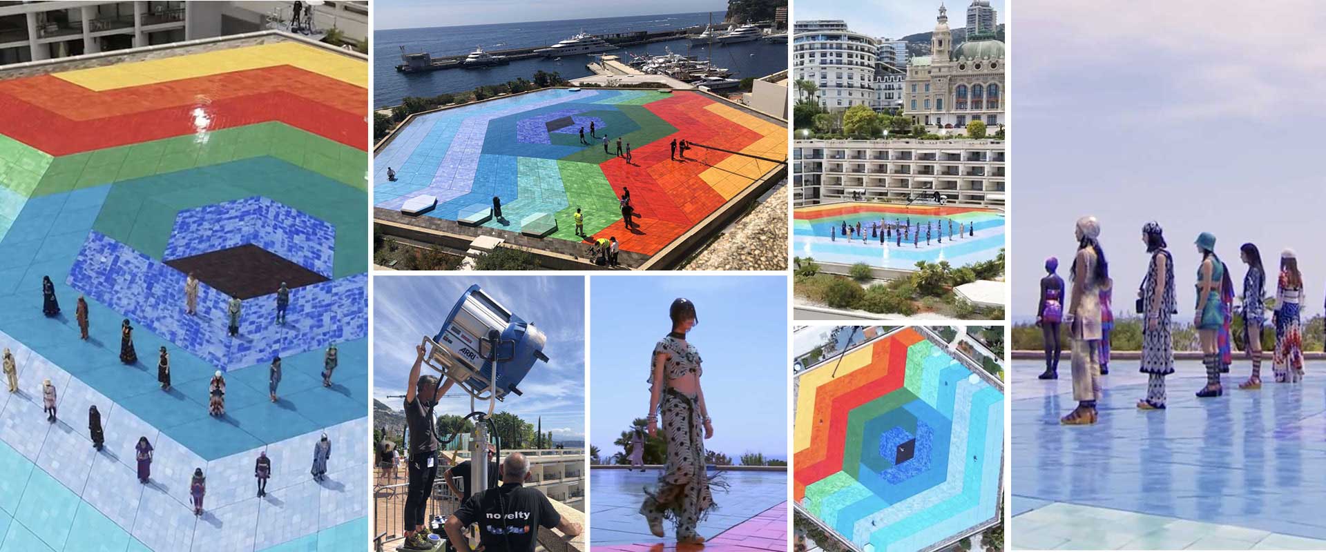 Novelty sur le Défilé Paco Rabanne à Monaco Alternative text - Novelty sur le Défilé Paco Rabanne à Monaco