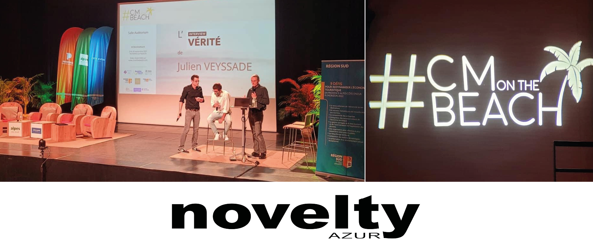 #CMonTheBeach avec Novelty Azur Alternative text - #CMonTheBeach avec Novelty Azur