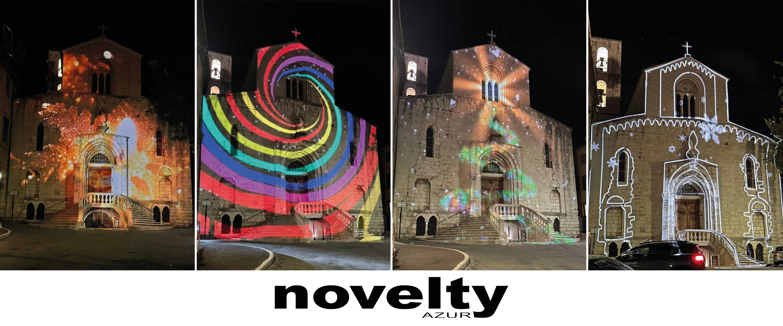 Mapping de la ville de Grasse avec Novelty Azur Alternative text - Mapping de la ville de Grasse avec Novelty Azur